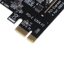 4 port USB 3.0 PCI-e expansion card PCI express PCIe USB 3.0 hub adap OZ