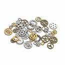 50g mechanical gear steampunk retro DIY handmade alloy jewelry accessories