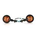 Motorcycle Led Turn Signals Bullet Blinker Yellow Indicator Light For CH IO ME