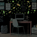 3pcs/set Luminous Animal Wall Stickers Waterproof Room Decals (HZY017-D) A