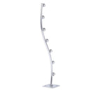 7 Compartments Metal Rack Clothes Towels Ball Waterfall Bracket K1B9