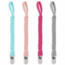 Pacifier Clips, Teething Ring Holders for Boys and Girls, Universal Flexibl T2Y7