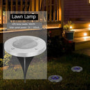 Outdoor Waterproof 60 LED Walkway Lights Solar Garden Lawn Lamp (Blue) A