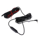 Car Rear View Camera 5Pins to 2.5mm Extension Recorder Cable with Amplifier 10M