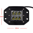 18W 6000k LED Spot Work Light Bar Offroad Fog Driving Lamp Truck Light BaJ&M