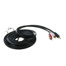 5m jack Cinch AUX audio cable 3.5mm jack on 2 * RCA RCA plug