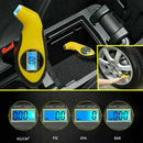 Digital Tire Air Pressure Gauge Meter Tester Bike Car Truck LCD Display 100 PSI