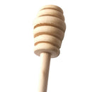 2x Wooden Jam Honey Spoon Wooden Stir Stick Syrup Spoon Dip