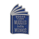 4pcs/set Cute Cartoon Magic Book Pins Brooches Metal Breastpin Party Accessory