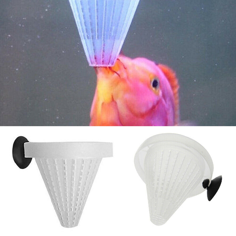 4pcs Automatic Fish Tank Tapered Shrimp Floating Multifunctional Red Worm Feeder