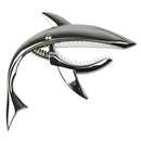 New Alloy Personality Shark Capo Ukulele Guitar Parts and Accessories Silve