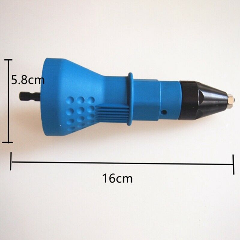 Electric Rivet Nut Machine Riveting Tool Cordless Riveting Drill Adaptor In E6I3