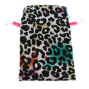 Small Animals Hamster Winter Warm Plush Pouch Sleeping Bed Hammock Leopard