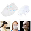 10x Clear Plastic Mouth Shield Mouth Guard &10x Face Shield Anti-Splash Catering