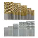 100pcs 1.0-3.0mm Straight Shank HSS Twist Drills Woodworking Drill Bits Set