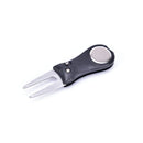 Folded Golf Repair Pitch Divot Repair Switchblade Tools Golf Ball Marker Kit  Gw