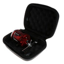 Shockproof Leather Fishing Tackle Fishing Rod Reel Carry Bag Pole Storage Case