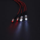 RC Car 4 LEDs Light White Red Lamp Truck Part Replacement for TRAXXAS HSP