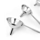 3-in-1 Kitchen Stainless Steel Funnels Oil Liquid Spices Powder Funnels S/M/L