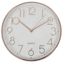 Modern Wall Clock,12 Inch Large Decorative Universal Silent Indoor Quartz R
