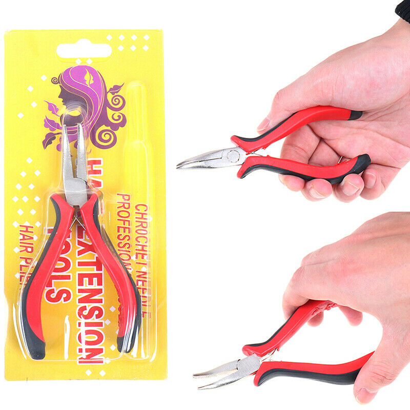 Bend Tip Plier DIY Hair Extension Tool Clip Plier For Micro Rings/links/beadsFT