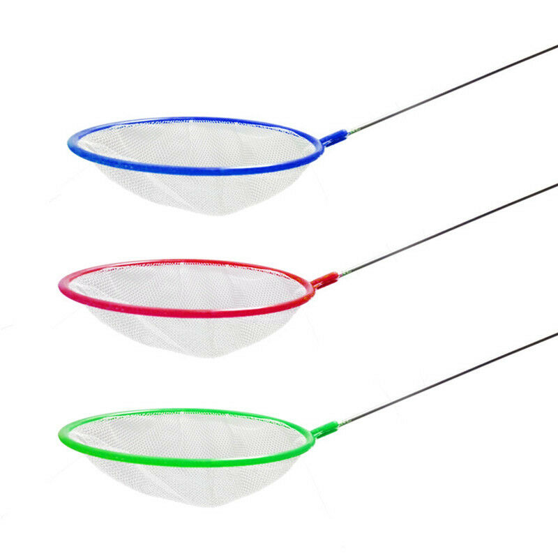 3Pcs Aquarium Fish Net Stainless Frame Fish Shrimp Tank Landing Cleaning  Dcql