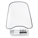 Clear Windshield Wind Deflector Accessory For Motorcycle Highly Transparent