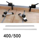 Aluminium Bar Slider T-Tracks T-Slot Jig Fixture for Table Saw Gauge Rod (5 G7F7