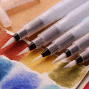 6Pcs/Set Water Color Brush Refillable Pen Water-color Art S Drawing F Color P1H7