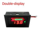 Waterproof 12V Lead-acid Battery Power Capacity Indicator Voltmeter Voltage LED