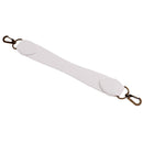 Short PU Leather Handheld Handbag Purse Bag Strap Handle Replacement White