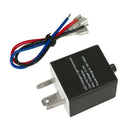 3-Pin Speed Adjustable LED Steering Light Flasher Electronic Relay
