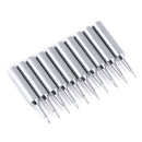 10x 900M-T-I Soldering Tips Sharp Soldering Replacement Solder Iron Head Tool ME