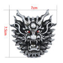 Mens Dragon Animal Metal Alloy Cowboy Cowgirl Fashion Punk Belt Buckle New -OZ