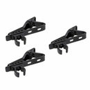 3pcs Microphone Lapel Tie Clip for Lapel Lavalier Mic