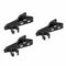 3pcs Microphone Lapel Tie Clip for Lapel Lavalier Mic