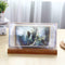 12 inch Wood Phone Screen Magnifier Stand Cellphone Display Amplifying Holder