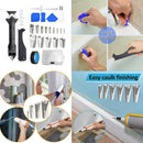 32x Caulking Tool Kit, Caulking Tool Stainless Steel Sealant Caulking Finishing