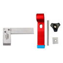 2 x Aluminium Alloy Clamping Blocks 63 X 40mm Steel Right Angle Try Square Ruler