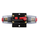 12V-24V Inline Auto Circuit Breaker 100A Manual Reset Switch Car Audio Fuse P3P5