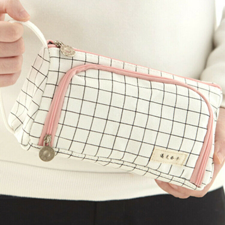 Big Capacity Pencil Pen Case Student Office College Middle School High Scho A6Y8