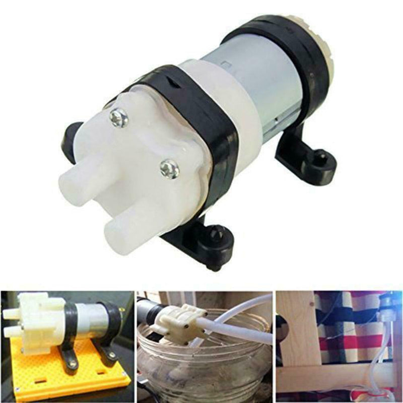 12V R385 Mini Aquarium Pump Fish Tank Motor For Diaphragm Pump Pump. Water/ W4W5