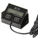 Digital Tachometer Hour Meter 2/4 Stroke Small Engine Waterproof Tach Hour Meter