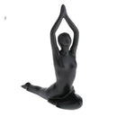 Home Yoga Girl Ornaments Ceramic Crafts Ornament Creative Home Furnishing 2