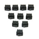10Pcs Durable Auto Car Truck Boat Round Rocker ON/OFF SPST Switches 12V 16A