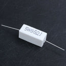 10 Pcs Axial Lead Ceramic Cement Resistor 0.5 Ohm 5W X2G4