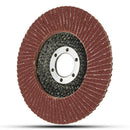 1X(10 Piece Set 115Mm / 4.5 Inch Flap Disc Sanding Sanding Disc 80 Grit Woo