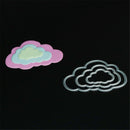 3pcs flaky clouds metal cutting dies stencil scrapbook album embossing craft FT