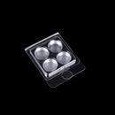 10Set Empty Eyeshadow Palette Grade Plastic Pans DIY With 15mm Aluminium CasesOZ