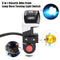 3 In 1 Control Switch DIY Rainproof Rear Lamp Turn Signal Light Electric Bicycle